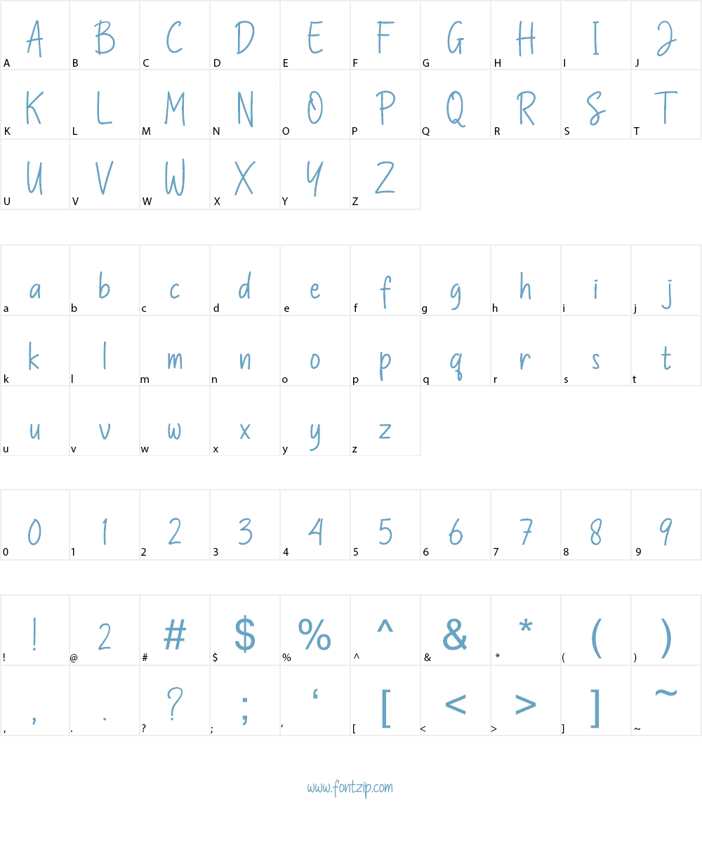Silver Monk Font Character